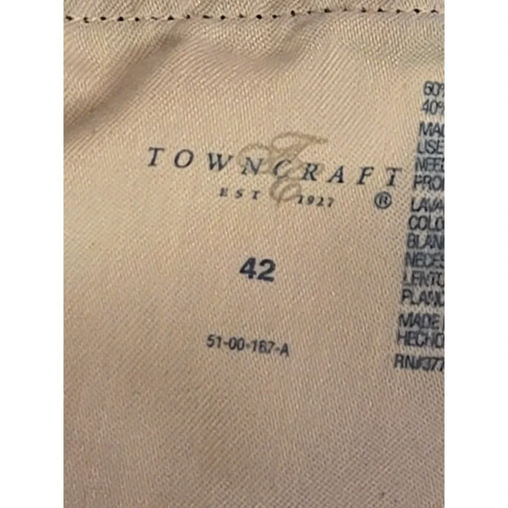 Vtg JCPenney Towncraft Men's Size 42 Blue Walking Shorts 70s 80s Dad Retro Chino